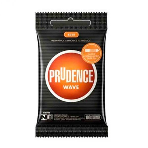 Preservativo Wave Com 3 Uni. Prudence