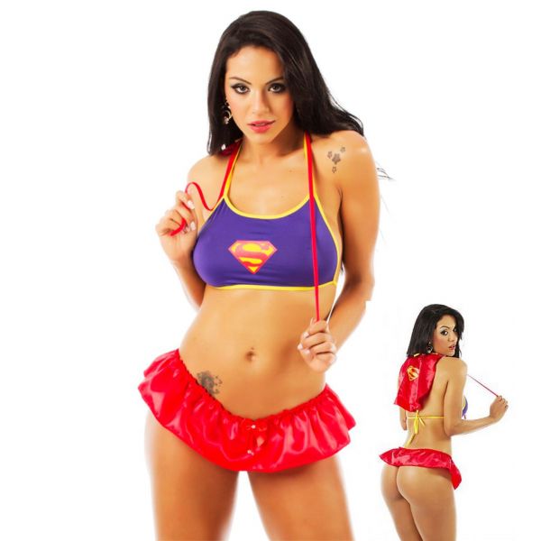 Fantasia Super Girl Pimenta Sexy